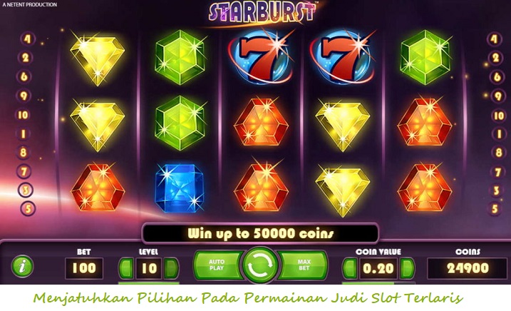 Menjatuhkan Pilihan Pada Permainan Judi Slot Terlaris