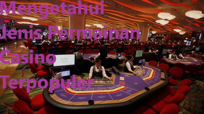 Tehnik Main Judi Baccarat